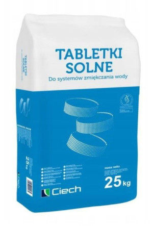 Tabletki solne Ciech. Worek 25kg