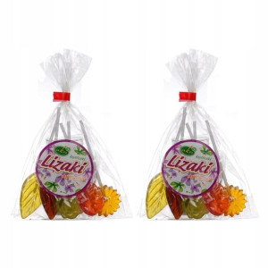 Zestaw 2 x Lizaki Bezcukrowe Ksylitolki 5 X 10G