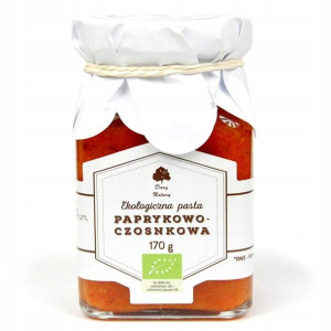 Pasta Paprykowo Czosnkowa Bio 170g - Dary Natury