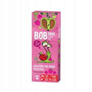Przekąska Jabłkowo Malinowa z Owoców 30g Bob Snail