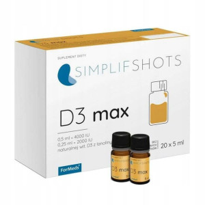 SimplifShots D3 MAX 20 Fiolek Formeds