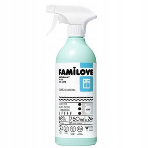 Naturalny Płyn do Szyb LAWENDA 750ml FAMILOVE