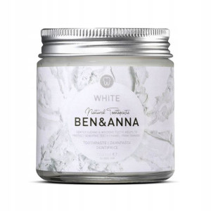 Pasta Wybielająca bez Fluoru w Słoiku 100ml Ben
