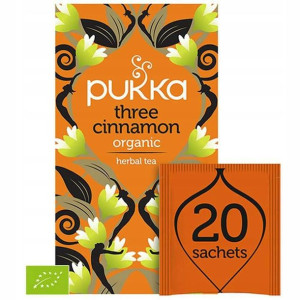 Herbatka Cynamonowa 3 CINNAMON BIO 40g 20szt Pukka