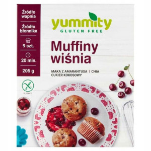 Mieszanka na MUFFINY WIŚNIA BG 205g - Yummity