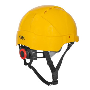 Kask hełm ochronny przemysłowy roboczy żółty PROTEKT ATRA 10V
