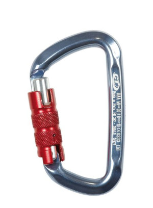 Karabinek do wspinaczki  D-SHAPE CF TG/Triplex Climbing Technology