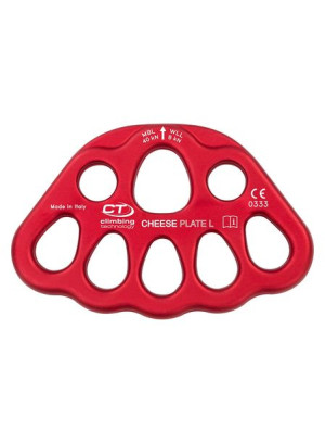 Płytka stanowiskowa CHEESE PLATE L red Climbing Technology