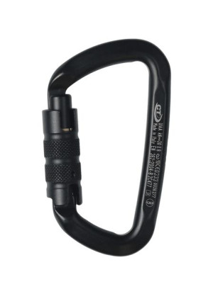 Karabinek D-SHAPE CF TG/Triplex black Climbing Technology