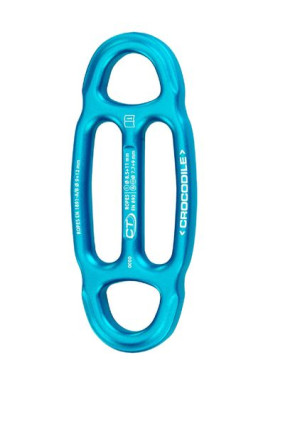 Przyrząd CROCODILE light blue Climbing Technology