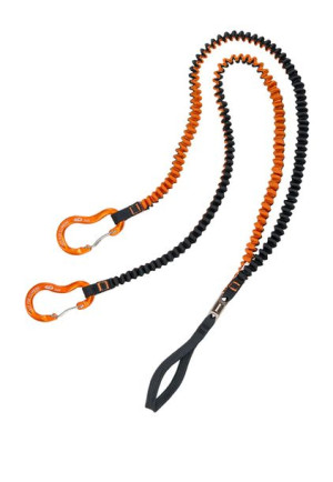 Lonża SWHIPPY black/orange Climbing Technology