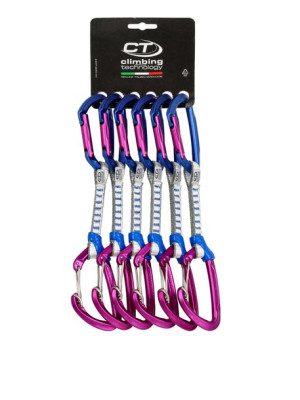 Zestaw ekspr, BERRY SET DY blue/purple 12cm Climbing Technology