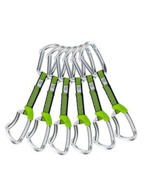 Zestaw ekspr, LIME SET NY silver 12cm x6 Climbing Technology