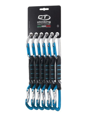 Zestaw ekspr, AERIAL PRO SET NY wht/b 12cm x6 Climbing Technology