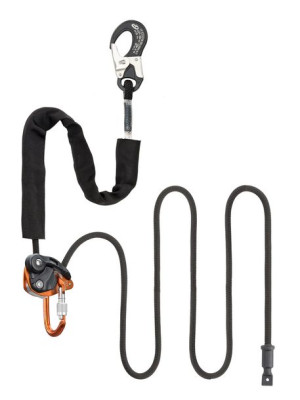 Lonża stabilizująca FINCH+ SHELTER 5m black Climbing Technology