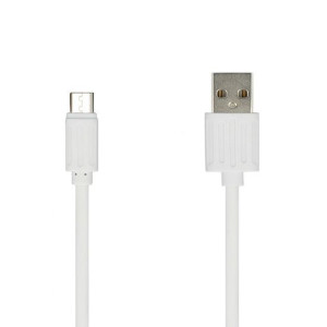 Kabel - USB na Micro USB - 2 Metry BIAŁY (fast charge)