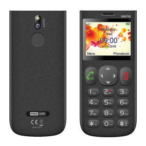 Telefon - MAXCOM MM 750 CZARNY