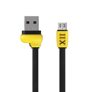 REMAX Kabel Running Shoe RC-112m - USB na Micro USB - 1 metr Czarny