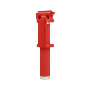 Vennus Selfie Stick -  z wyzwalaczem w uchwycie i kablem - czerwony