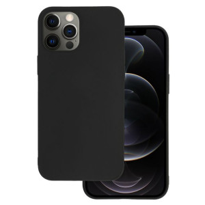 Back Case MATT do IPHONE 12/12 PRO Czarny