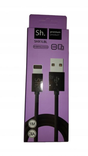 Kabel Szybkiego Ładowania USB - Lightning 1m 2.4A
