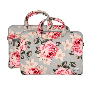 Wonder Briefcase Laptop 13-14 cali szare róże