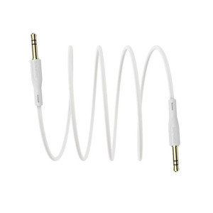 Borofone Kabel BL1 Audiolink - jack 3,5mm na jack 3,5mm - 1 metr biały