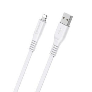 Borofone Kabel BX23 Wide Power - USB na Lightning - 2,4A 1 metr biały