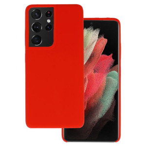 Etui Vennus Silicone Lite do Samsung Galaxy S21 Ultra czerwony