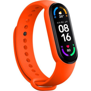 Opaska do Xiaomi Mi Band 5/6 pomarańczowy