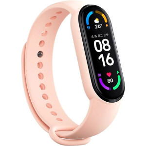 Opaska do Xiaomi Mi Band 5/6 jasnoróżowy