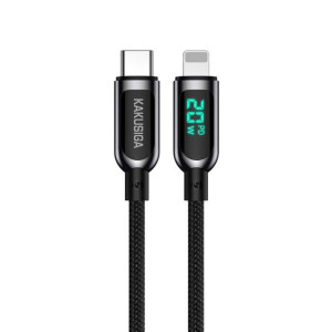 KAKU Kabel KSC-599 Kuxian - Typ C na Lightning - PD 20W 1,2 metra czarny