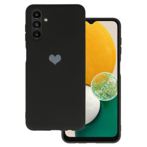 Vennus Silicone Heart Case do Samsung Galaxy A13 5G/A04S wzór 1 czarny