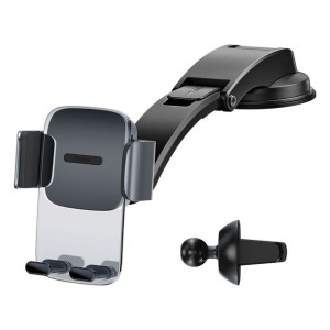 Baseus Uchwyt Easy Control na deskę i kratkę (SUYK000001) czarny