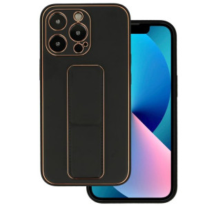TEL PROTECT Leather Luxury Stand Case do Iphone 11 Pro Czarny