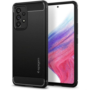 Etui SPIGEN Rugged Armor ACS04159 do Samsung Galaxy A53 5G - Matte Black