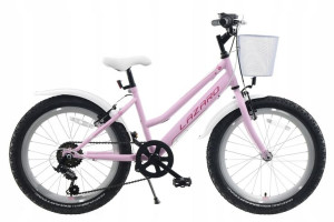 Lazaro Zoe 20'' Błotniki Koszyk Różowy
