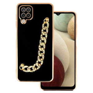 Trend Case do Samsung Galaxy A12 wzór 4 czarny
