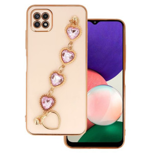 Trend Case do Samsung Galaxy A22 5G wzór 2 jasnoróżowy