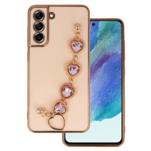 Trend Case do Samsung Galaxy S21 FE wzór 2 jasnoróżowy