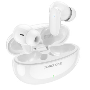Borofone Słuchawki Bluetooth TWS BW19 Wonderful Białe