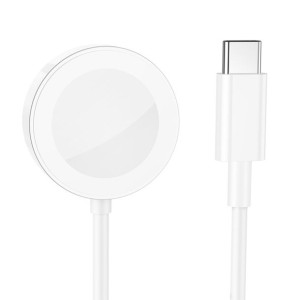 Borofone Ładowarka indukcyjna BQ13C do iWatch biała