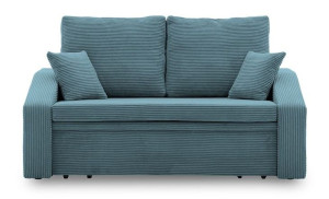 ADAMS DORMA Sofa 2-osobowa pianka błękitny
