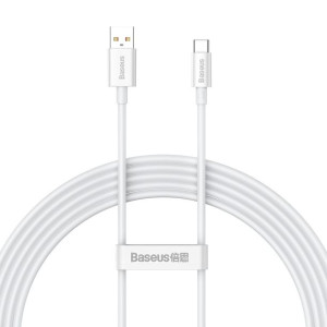 Baseus Kabel Superior - USB na Typ C - 100W 2 metry (CAYS001402) biały