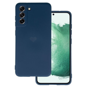 Vennus Silicone Heart Case do Samsung Galaxy S22 wzór 1 granatowy