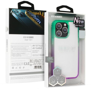 IDEAR Case W15 do Iphone 14 Pro miętowo-fioletowy