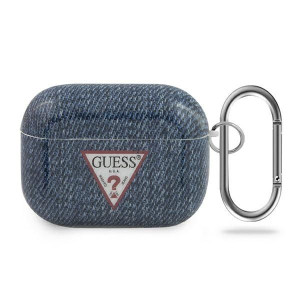 Oryginalne Etui GUESS AirPods Pro Cover Jeans GUACAPTPUJULDB granatowy