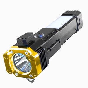Latarka LED LT2 Rescue (młotek, przecinak, magnes) wodoodporna złota