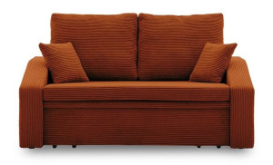 ADAMS DORMA Sofa 2-osobowa pianka miedziany