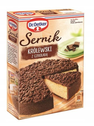 Sernik Królewski z Czekoladą 520G Dr.Oetker